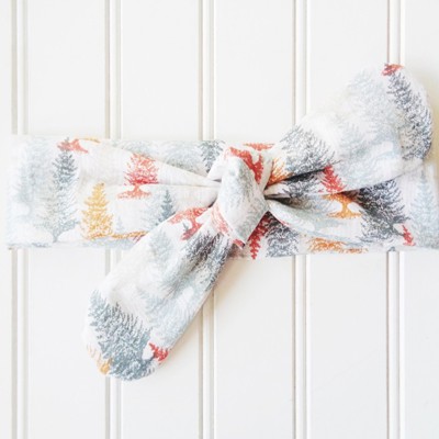 Donna Knotted Headband - Autumn Trees