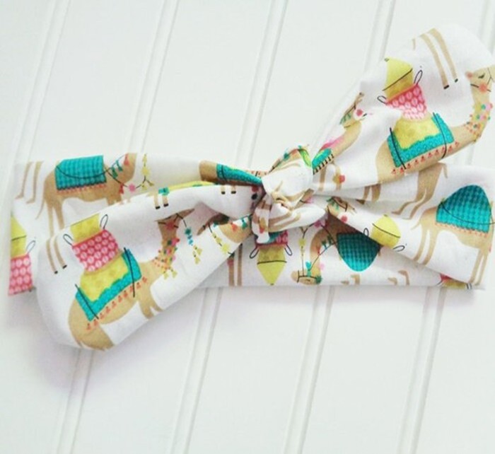 Donna Knotted Headband - Camels
