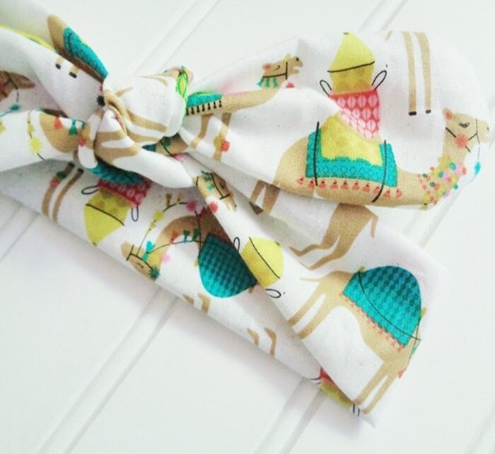 Donna Knotted Headband - Camels