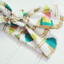  Donna Knotted Headband - Camels