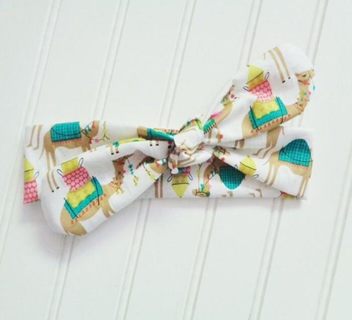 Donna Knotted Headband - Camels