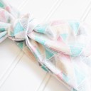  Donna Knotted Headband - Triangles