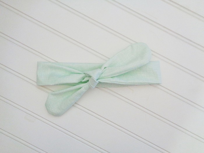 Donna Knotted Headband - Triangles
