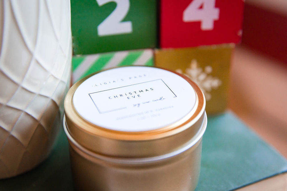 Christmas Eve Handcrafted Soy Candle - 4 oz.