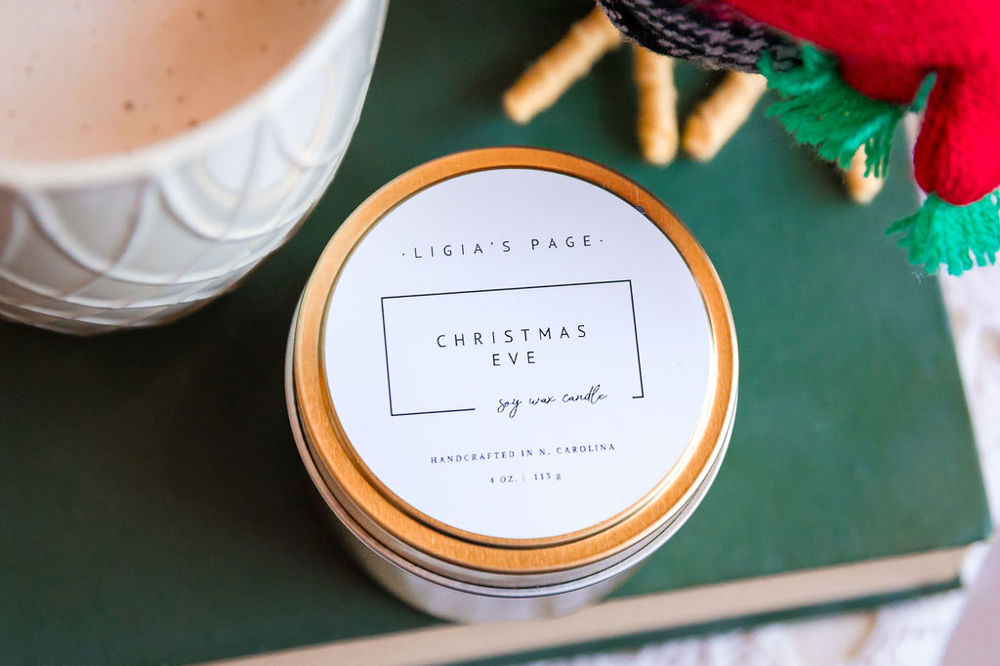 Christmas Eve Handcrafted Soy Candle - 4 oz.