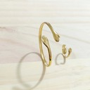 Gold Elegant Love Hug Couple Ring & Bracelet - Trendy & Durable