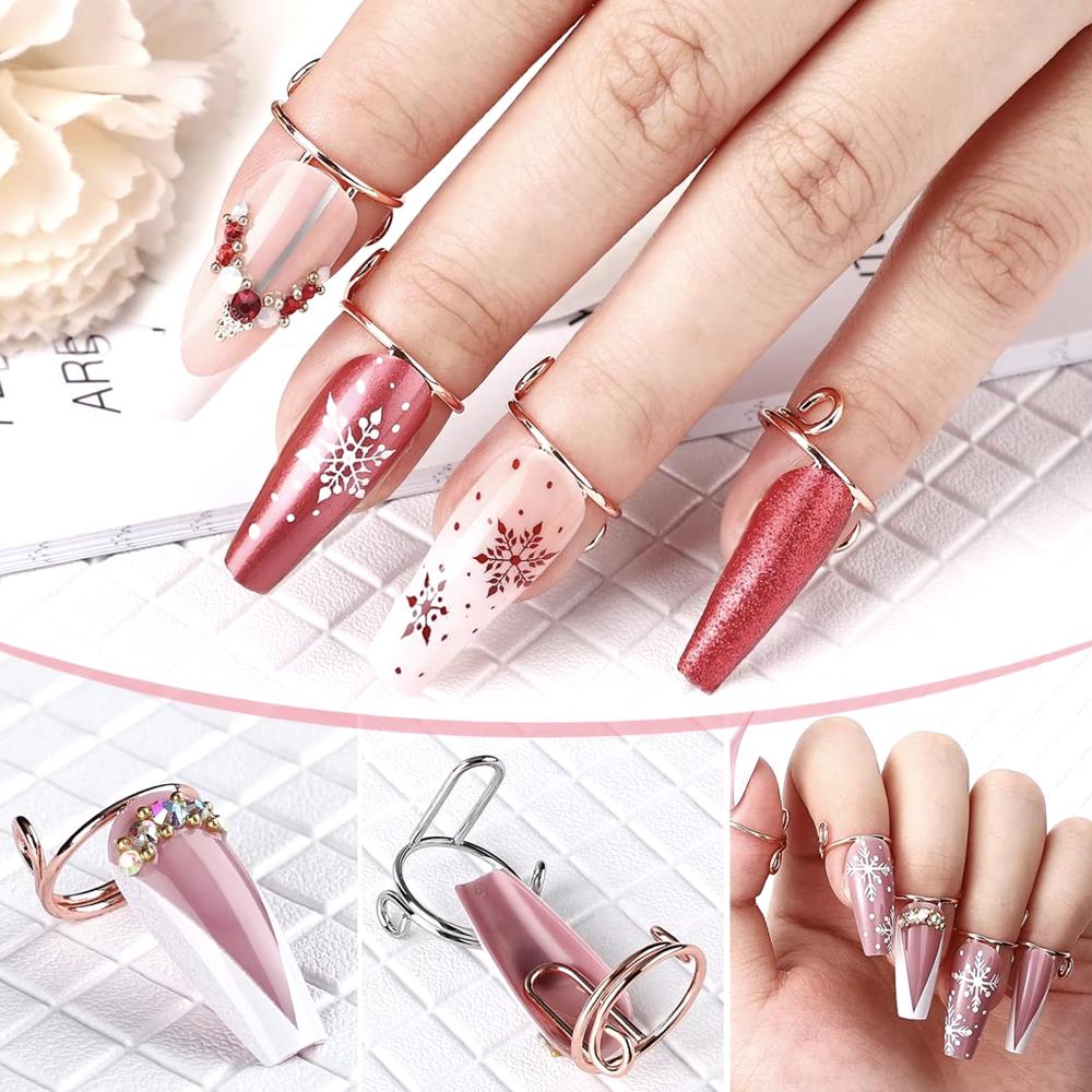 10-Piece of Thin Nail Rings – Trendy Fingertip Protectors