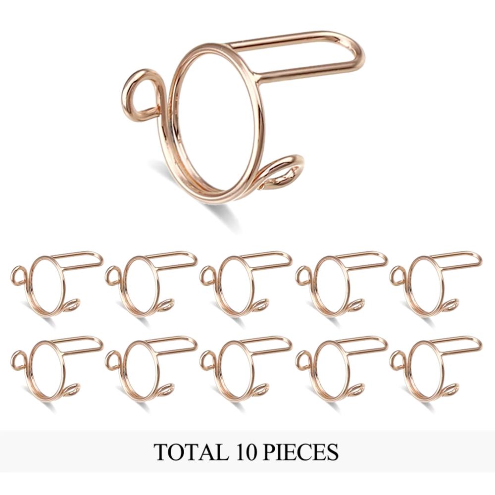 10-Piece of Thin Nail Rings – Trendy Fingertip Protectors