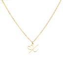 X Personalized Initial Heart Necklace - Gold Elegance & Style