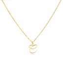 C Personalized Initial Heart Necklace - Gold Elegance & Style