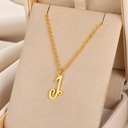 J Personalized Initial Necklace - Vintage Charm & Elegance