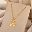 L Personalized Initial Necklace - Vintage Charm & Elegance