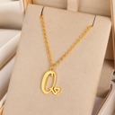 Q Personalized Initial Necklace - Vintage Charm & Elegance