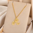 R Personalized Initial Necklace - Vintage Charm & Elegance