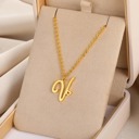 V Personalized Initial Necklace - Vintage Charm & Elegance