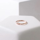 Rose Gold Custom Engraved Name Rings - Uniquely Yours