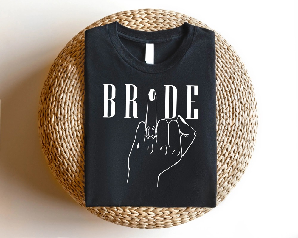 Elegant Bride T-shirt – Premium Style, Bachelorette Ready