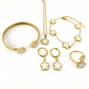  Elegant Clover Jewelry Set - Premium Stainless Steel