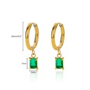  Trendy Zircon Hoop Earrings - Vintage Chic Style