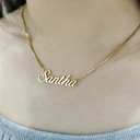  Personalized Name Choker Necklace - Elegant & Trendy