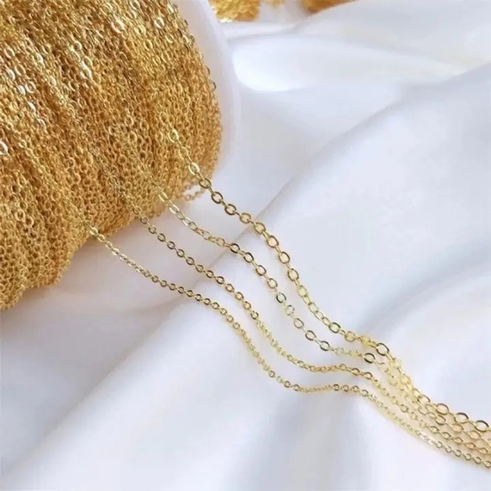 Luxurious 18K Gold Chain Necklace