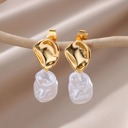  Trending Zircon Pearl Earrings - Luxurious Gold Drop Earrings