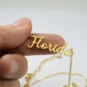 FL Elegant Script State Initial Necklace - Premium & Timeless