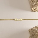  🌸 Personalized Curb Chain Name Bracelet - Chic & Stylish