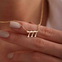  Angelic Minimalist Necklace - Premium Steel, No Tarnish