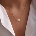  Angelic Minimalist Necklace - Premium Steel, No Tarnish