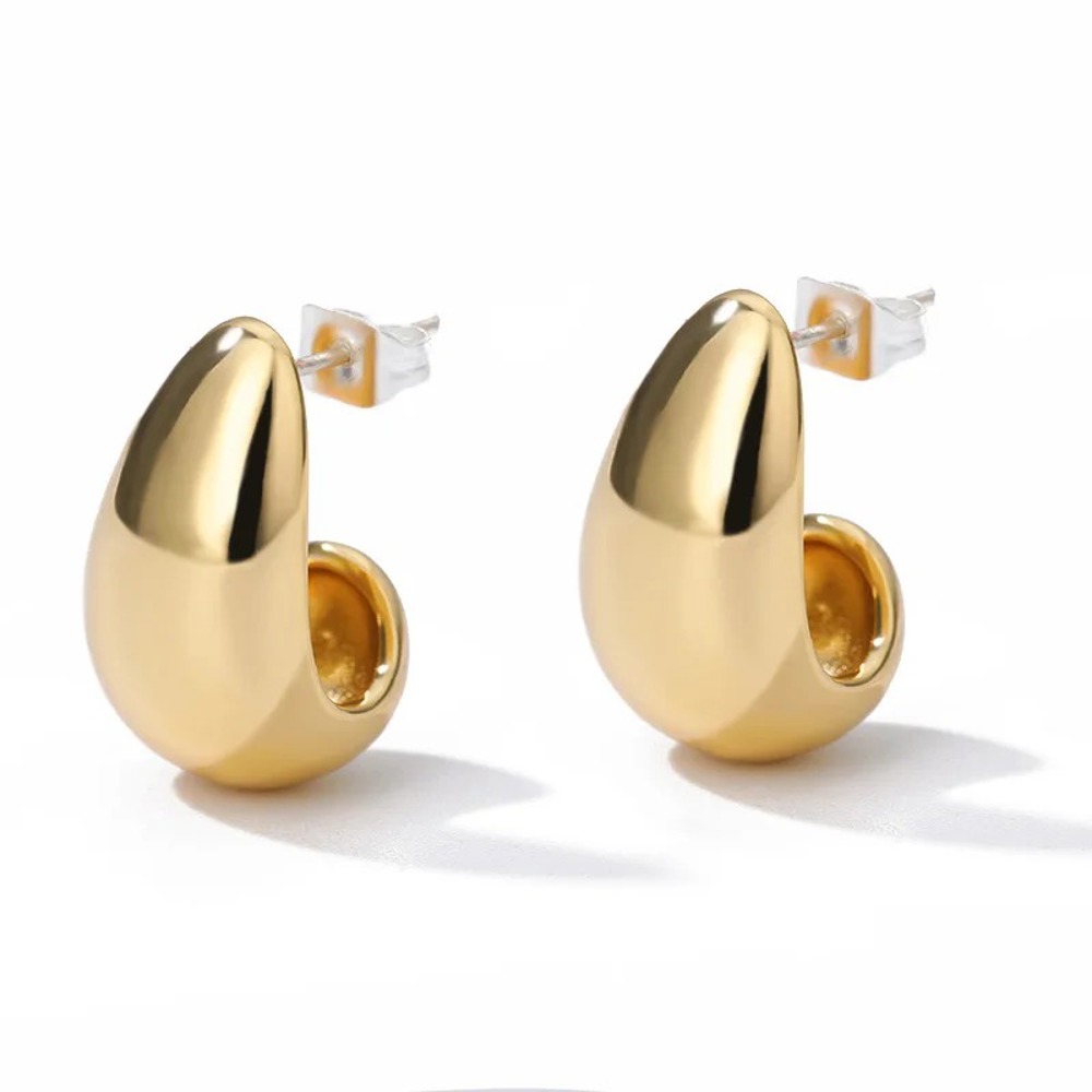 Trending Zircon Pearl Earrings - Luxurious Gold Drop Earrings