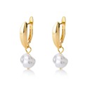 Style 16 Trending Zircon Pearl Earrings - Luxurious Gold Drop Earrings