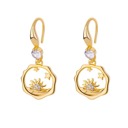 Style 4 Trending Zircon Pearl Earrings - Luxurious Gold Drop Earrings