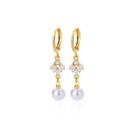 Style 9 Trending Zircon Pearl Earrings - Luxurious Gold Drop Earrings