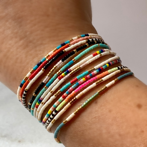 Beaded String Bracelets