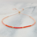 Ombre Beaded String Bracelets