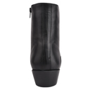 Size 7.5 Black Jazzy Jackman Leather Ankle Length Boots for Men