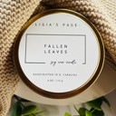  Fall Scented Candle Gift Set 4 oz. (5 pcs)