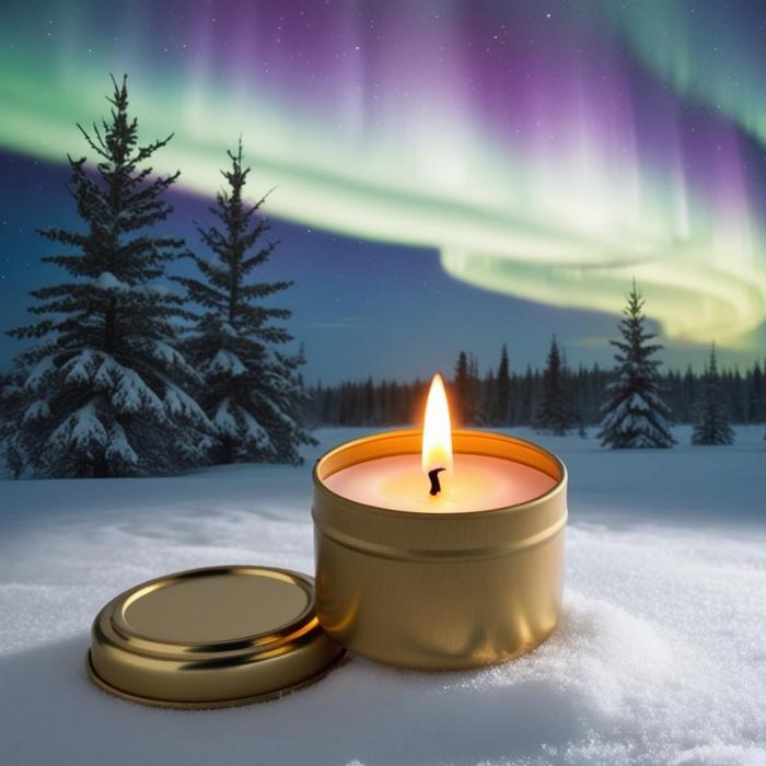 Winter Night Handcrafted Luxury Soy Candle 