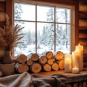  Luxury Soy Candle | White Birch and Fireside Scent  4 oz