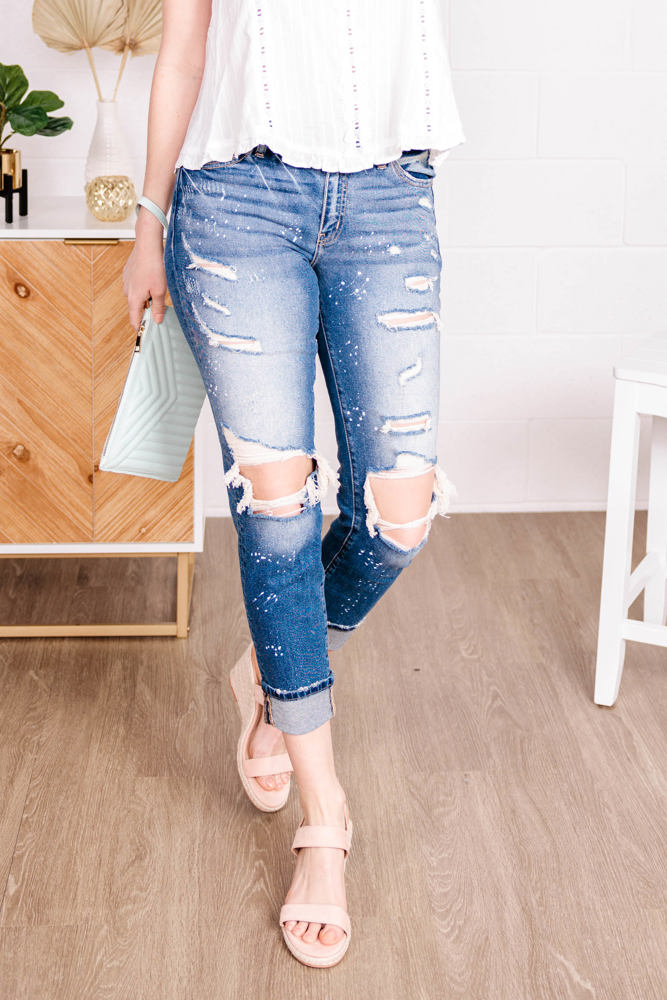 KanCan - Lucy High Rise Boyfriend Jeans