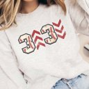 2X Ash 3 Up 3 Down Sweatshirt