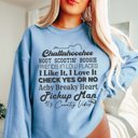 Large Light Blue 90's Country Vibes Sweatshirt