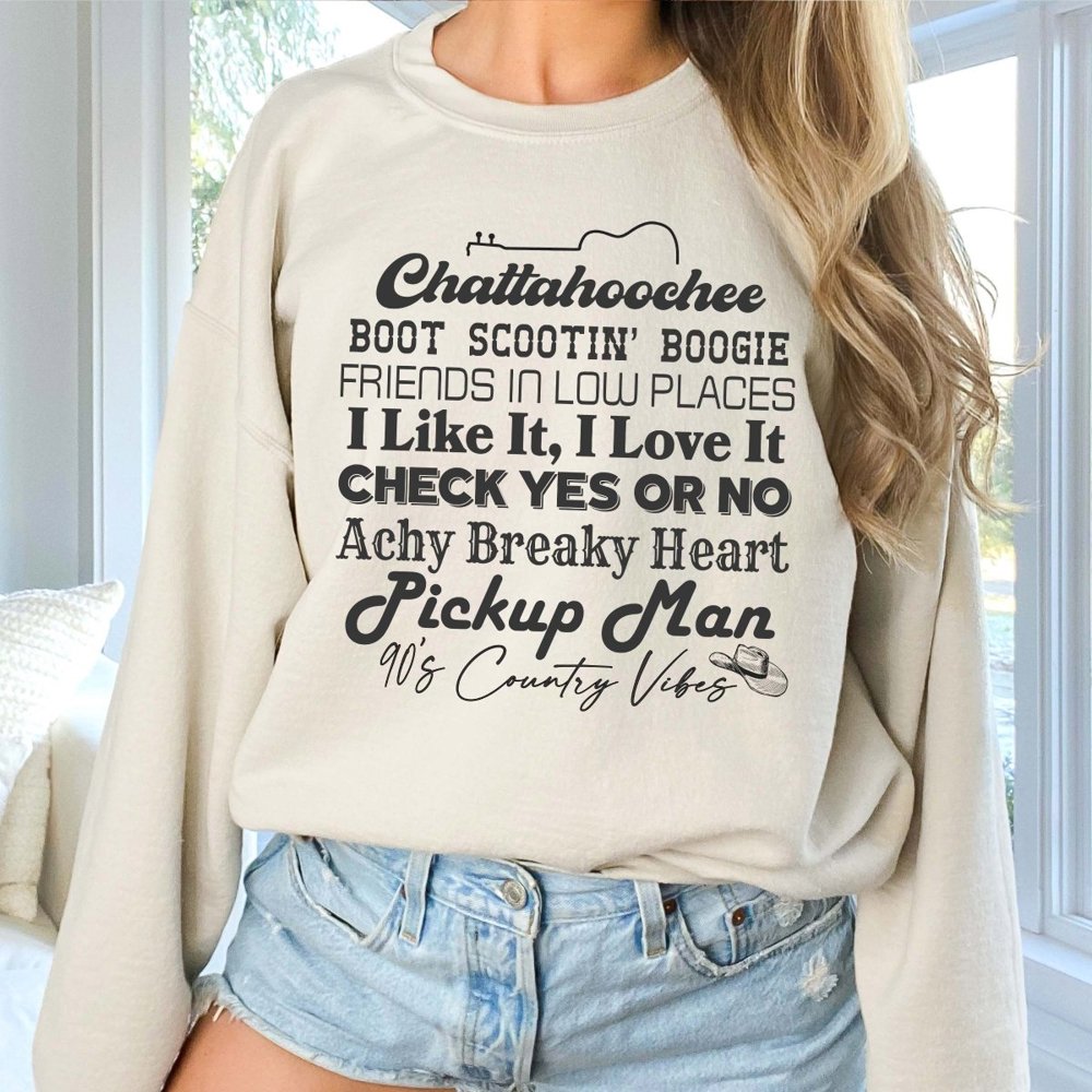 90's Country Vibes Sweatshirt