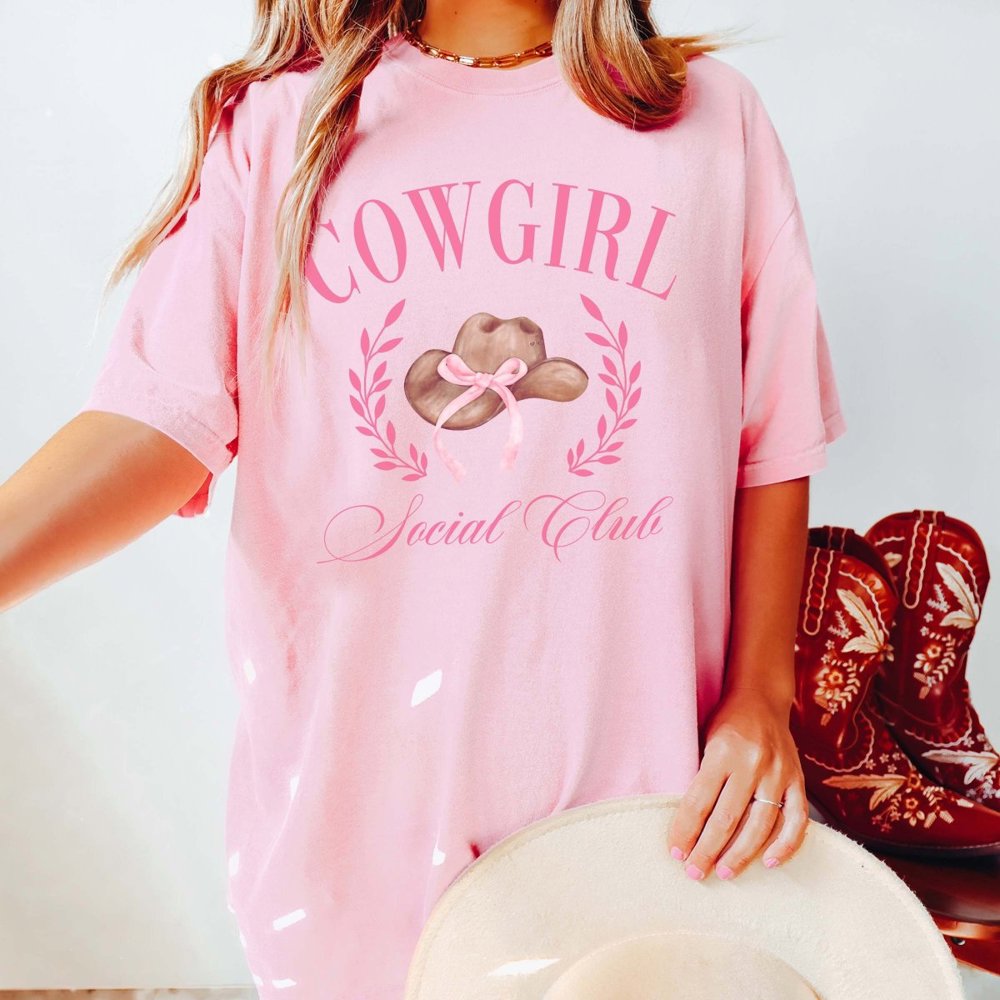 Cowgirl Social Club Comfort Color Tee