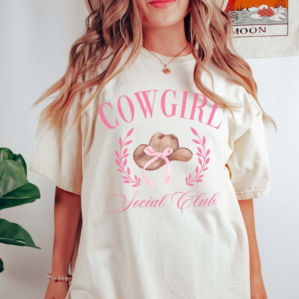 Cowgirl Social Club Comfort Color Tee