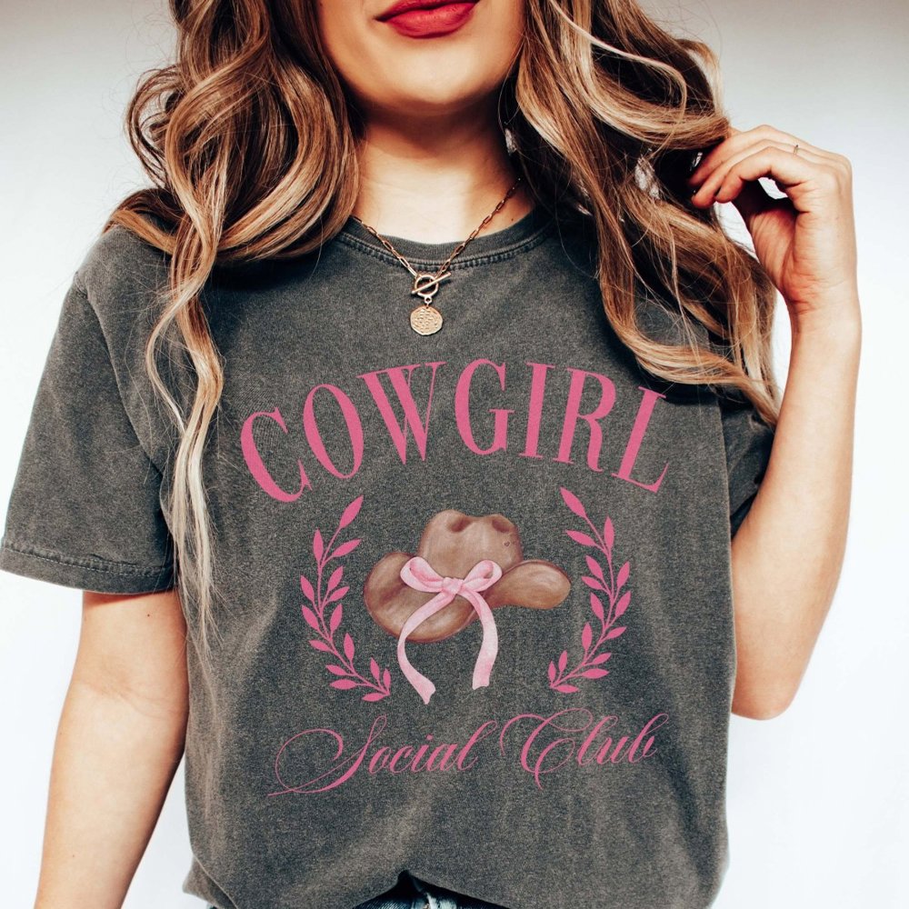 Cowgirl Social Club Comfort Color Tee