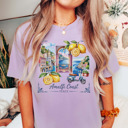  European Summer Style – Amalfi Coast, Positano & La Dolce Vita Comfort Color Tees