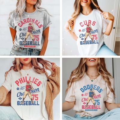 Vintage Baseball Teams Bella Tee