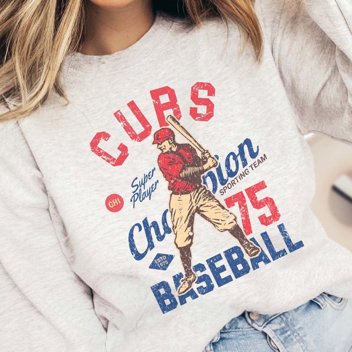 Vintage Baseball All Teams Sweatshirt